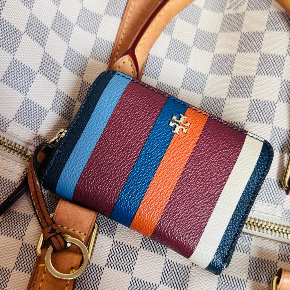 TORY BURCH Colorblock Compact Wallet